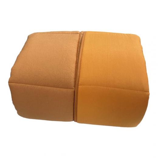 Trapunta Matrimoniale Caleffi Piumone Microfibra Stropicciata Pagoda Cotto