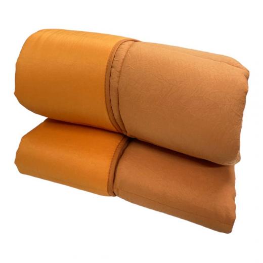 Trapunta Matrimoniale Caleffi Piumone Microfibra Stropicciata Pagoda Cotto