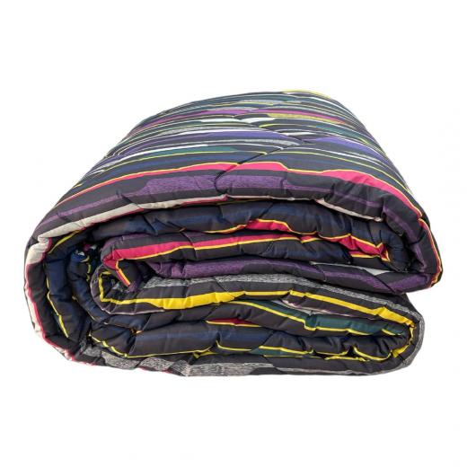 Trapunta Matrimoniale Happidea Piumone Happidea Parey Multicolore Esterno Cotone Made In Italia