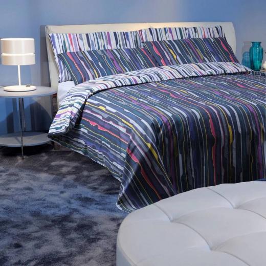 Trapunta Matrimoniale Happidea Piumone Happidea Parey Multicolore Esterno Cotone Made In Italia