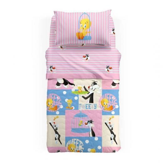 Trapuntino Caleffi Disney Love Titty Letto Singolo Esterno Cotone
