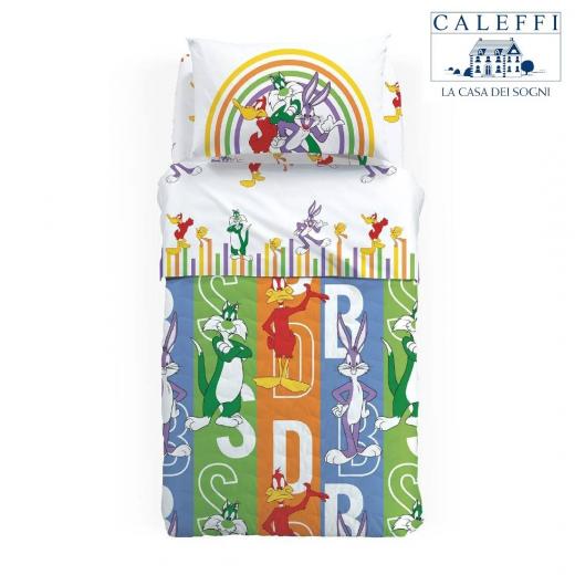 Trapuntino Caleffi Disney Warner Bros Letto Singolo Esterno Cotone Gatto Silvestro