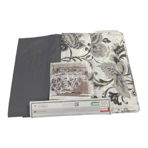 Lenzuola Happidea Lenzuola Matrimoniale Roffel Grigio Made In Italia