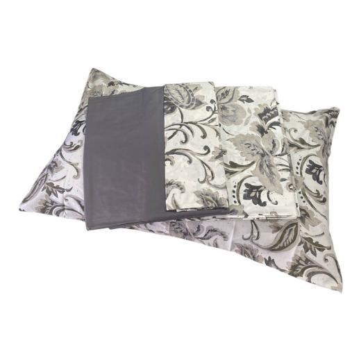 Lenzuola Happidea Lenzuola Matrimoniale Roffel Grigio Made In Italia