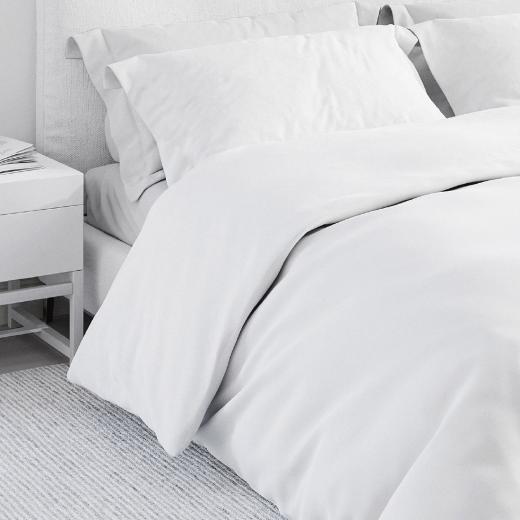 Copripiumino Puro Cotone Made In Italia Sacco 2 Federe Matrimoniale Vari Colori