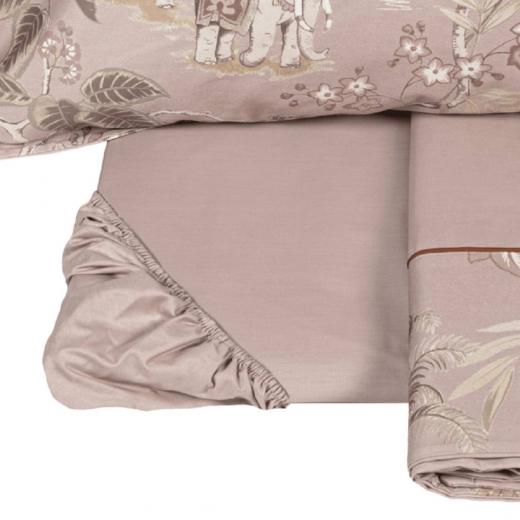 Lenzuola Fazzini Matrimoniale Oriental Rosa Made In Italia