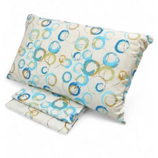 Lenzuola Caleffi Matrimoniale Graphic Colore Bluette Puro Cotone