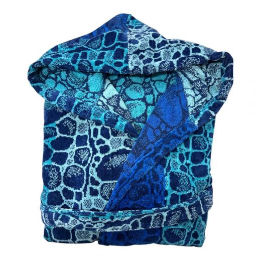 Accappatoio Carrara Collezioni Ocean in Spugna Colore Blu