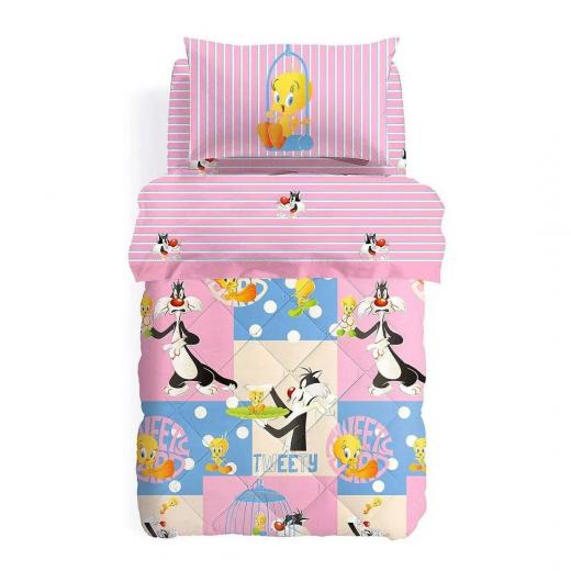 Trapunta Caleffi Looney Tunes WB Love Titty Esterno Cotone Singola