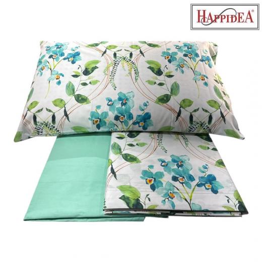 Lenzuola Happidea Lenzuola Matrimoniale Miltonia Verde Made In Italia