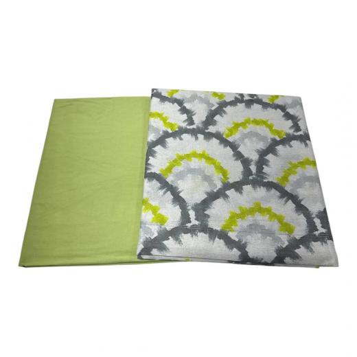 Lenzuola Happidea Lenzuola Matrimoniale Chlamis Verde Made In Italia