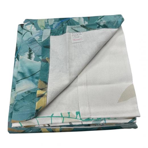 Copriletto Piazza E Mezza Happidea Teich Verde Piquet Made In italy