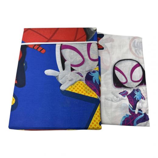 Lenzuola Marvel Singola Puro Cotone Spiderman Spidey Amazing