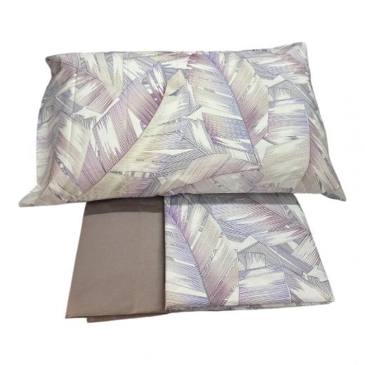 Lenzuola Happidea Lenzuola Piazza E Mezza Brina Beige Made In Italia