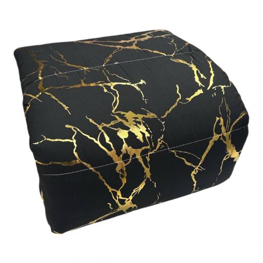 Trapunta Matrimoniale Sogno Disegno Prestige Nero Oro