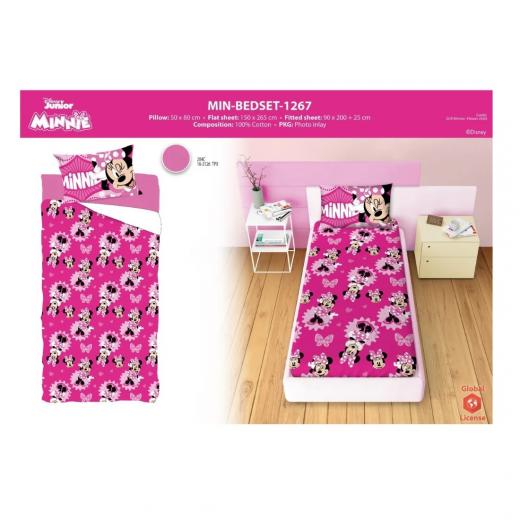Lenzuola Disney Singola Puro Cotone Minnie Home