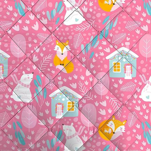 Trapunta Caleffi Kids Singola Paesaggio Esterno Cotone Piumone Invernale