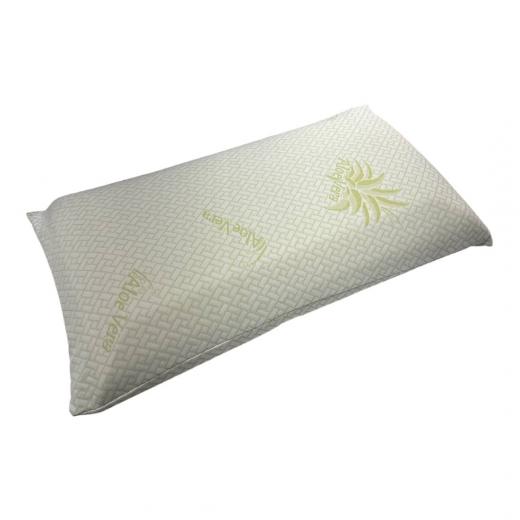 Guanciale Cuscino Memory Foam In Aloe Altezza Cm 13