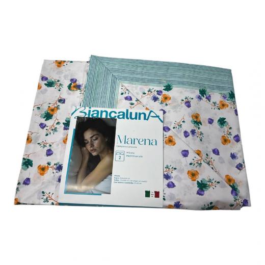 Lenzuola Matrimoniale Biancaluna Eros Grigio Sotto Angoli Altezza Cm 30