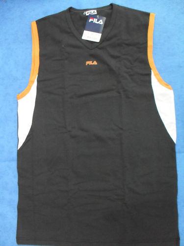 SMANICATO CANOTTA UOMO FILA ART 56091 COLORE ANTRA TG 4
