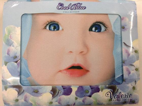 Plaid Valerie Tabor Smith Cool Blue Cm 130 x 170 Sotto Costo