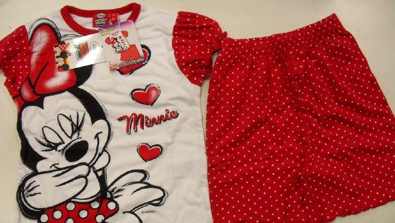 Pigiama Minnie Bambina Mezze Maniche Puro Cotone  Offerta