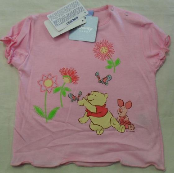T-Shirt Disney Winnie The Pooh Neonata Mezza Manica By Babicresci