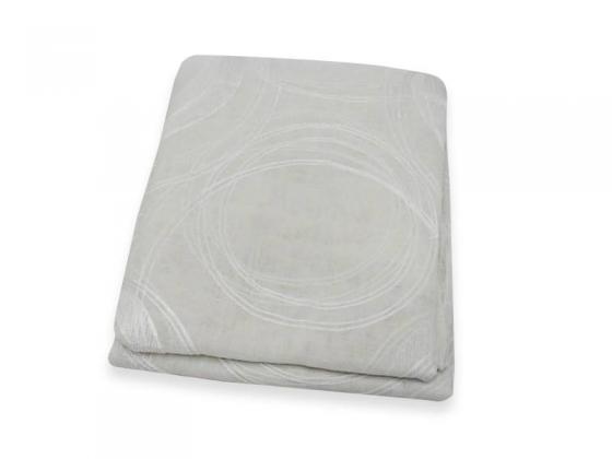 Coppia Tendine A Vetro Balcone Ricamate Nice Cm 150
