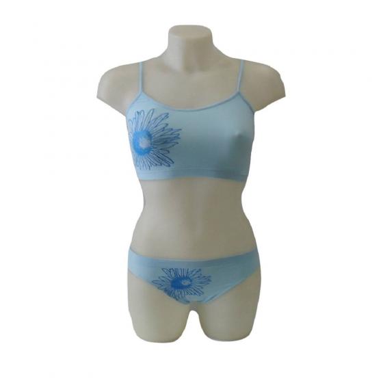 Brassiere Con Slip Vita Bassa Donna Lovable Art 1.009.2 Microfibra