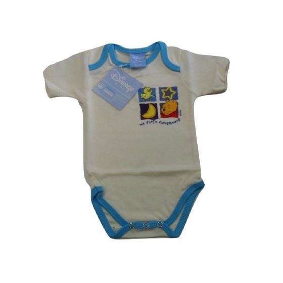 Body Neonato Caldo Cotone Disney Winnie The Pooh Manica Corta