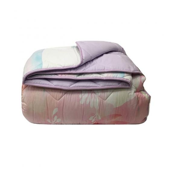 Trapunta Matrimoniale Happidea Piumone Happidea Pinkish Fiori Rosa
