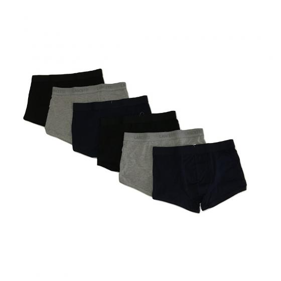 Boxer Uomo Lancetti 6 Pezzi Articolo LS4120 Bianco e Colorato