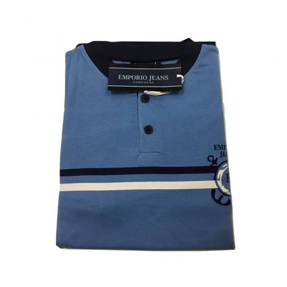 Pigiama Uomo Lungo In Cotone Emporio Articolo 106