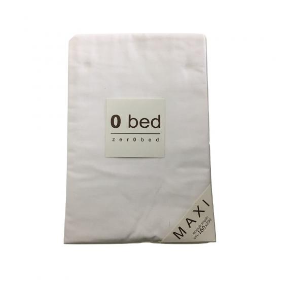 Lenzuolo Sopra Zer0 Bed Cm 160 x 290 Puro Cotone Misura Singola