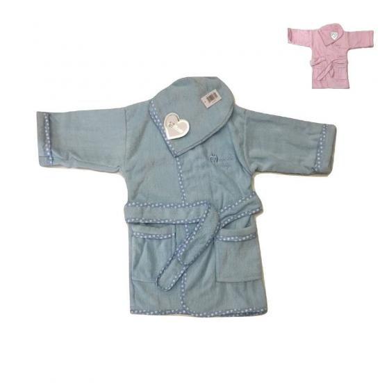Accappatoio Neonato Neonata In Morbida Spugna Melanie