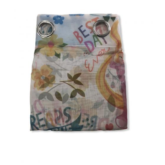 Tenda Principesse Disney 1 Pannello Cm 140 x 290 Con Borchie