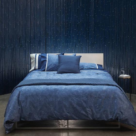 Lenzuola Fazzini Galuchat Matrimoniale Raso Di Cotone Made in Italy