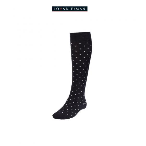 Calzino Uomo Calza Lunga Uomo Elagant Dots Uomo Pois