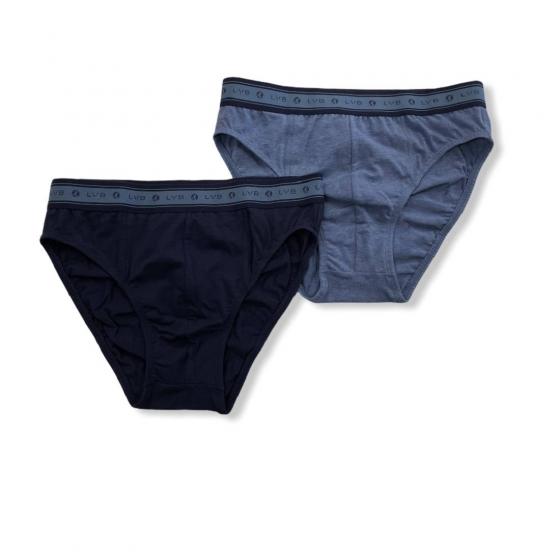 Slip Uomo Lovable 2 Pezzi  Articolo L06AD In cotone Biologico