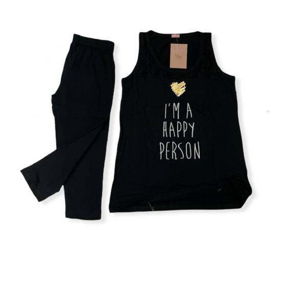 Pigiama Donna Pescatore Spalla Larga Cotone m216 You Me