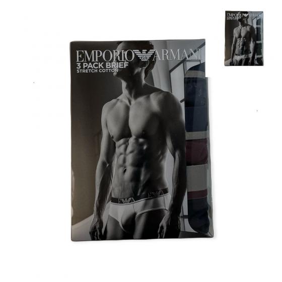 Armani 3 Slip Uomo Articolo 111734 1A715  Nuovi Arrivi