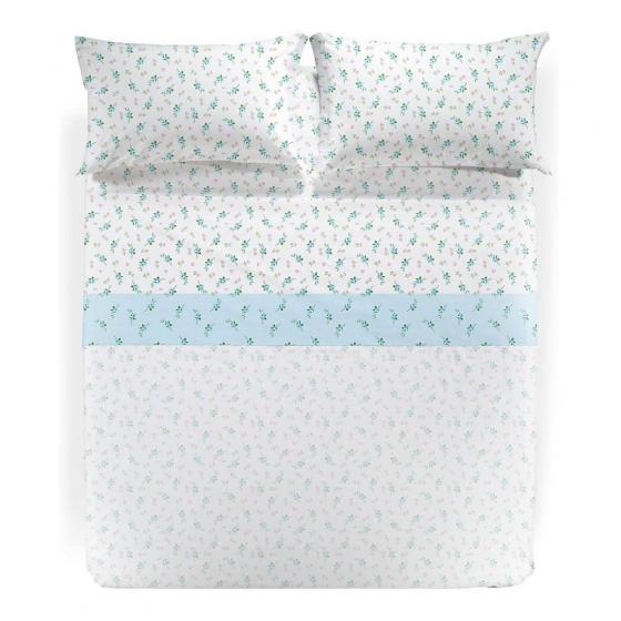 Lenzuola Caleffi Matrimoniale Dory Puro Cotone Completo