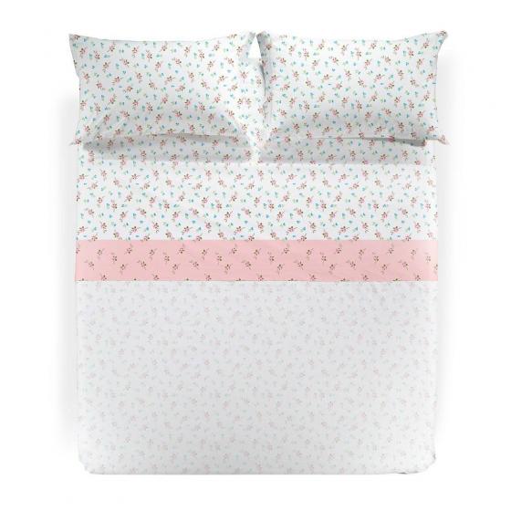 Lenzuola Caleffi Matrimoniale Dory Puro Cotone Completo