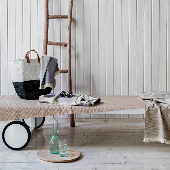 Telo Bagno Fazzini Articolo Stripes  In Spugna