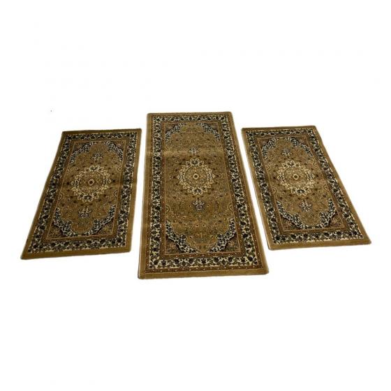 Scendiletto Parure 3 Pezzi Forma Rettangolare Tappeto Camera Da Letto Ardistan