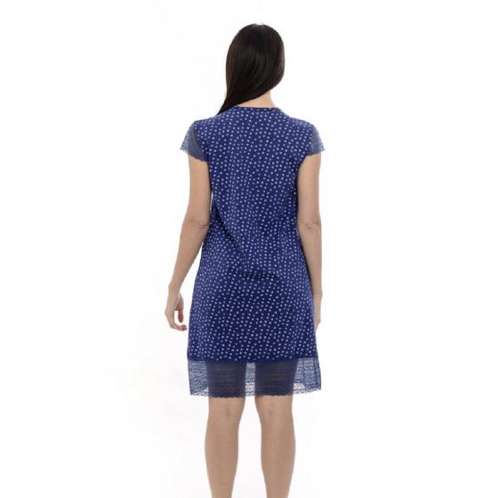 Camicia Donna Pigiamiamoci Conformata Puro Cotone Articolo 1661 SX