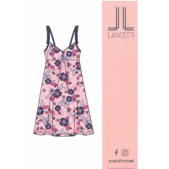 Camicia Donna Lancetti Spallina Puro Cotone Articolo V001