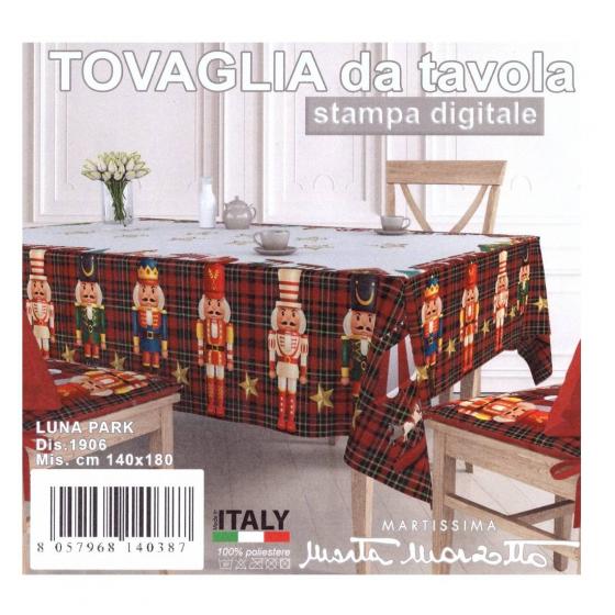 Tovaglia Natalizia Per 6 Marta Marzotto Luna Park