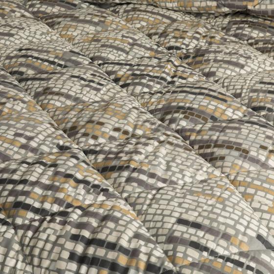 Trapunta Piumone Caleffi Mondial Moka Singola Esterno Cotone