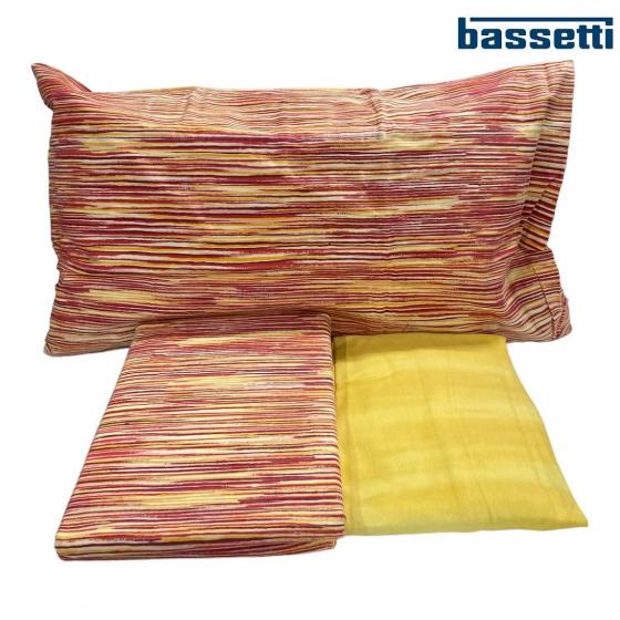 Lenzuola Flanella Bassetti Singola Panic Arancio